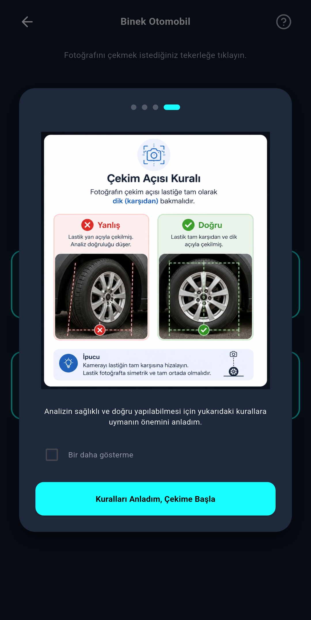 Tyris çekim açısı kuralı